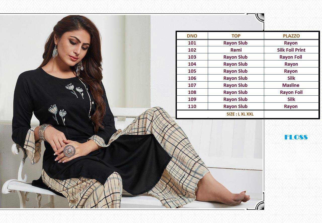 LT Fabrics launch Nitya Floss Plazzo Kurti in Wholesale LT Fabrics launch Nitya Floss Plazzo Kurti in Wholesale